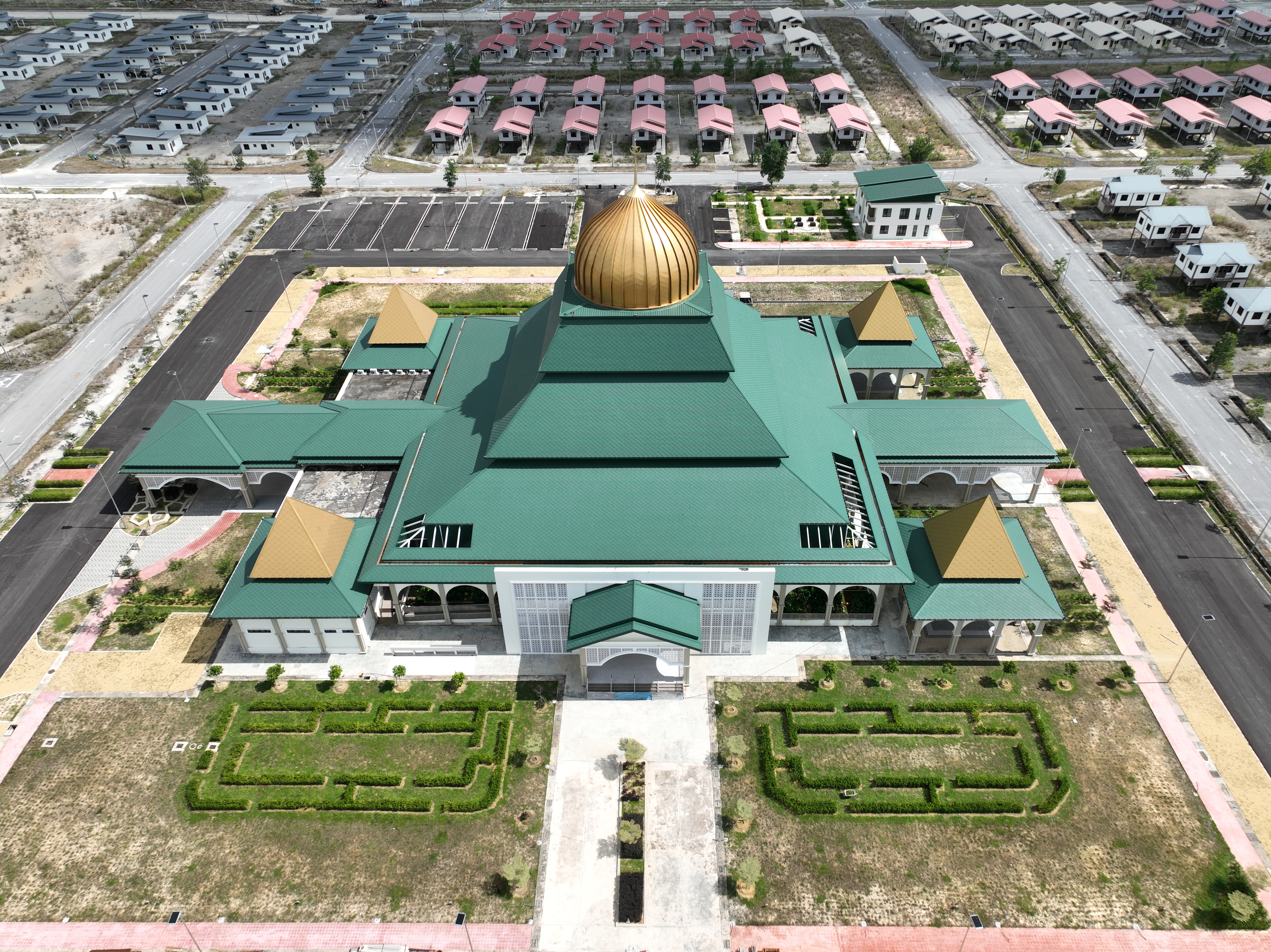 Masjid Kemuyang aerial view